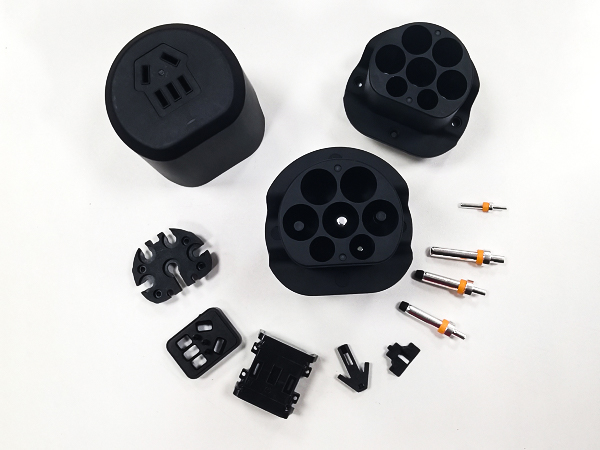 电动汽车放电转换器结构件